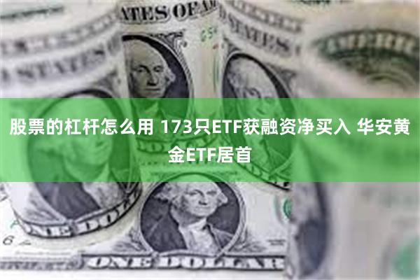 股票的杠杆怎么用 173只ETF获融资净买入 华安黄金ETF居首